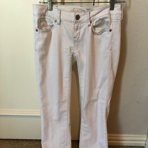 American Eagle White Jeans